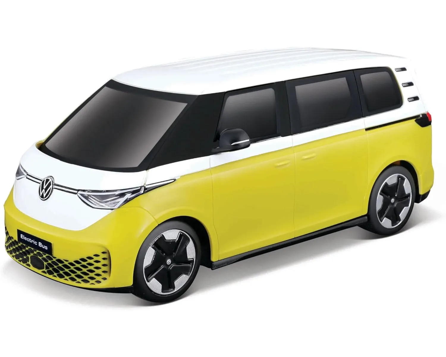 Maisto Tech 82343 - Ferngesteuertes Auto - VW Elektro Bus (weiß-gelb, Maßstab 1:24)