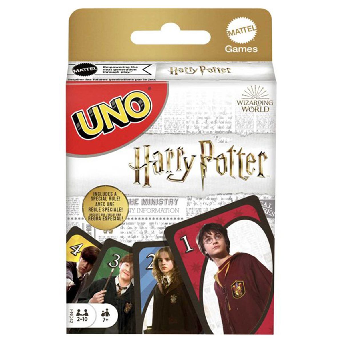 Harry Potter - Spielesammlung + UNO Kartenspiel