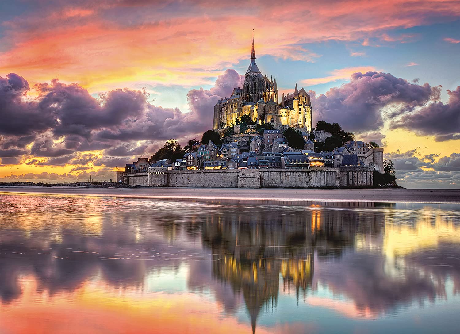 Clementoni High Quality Collection Puzzle "Mont Saint Michel" 1000 Teile