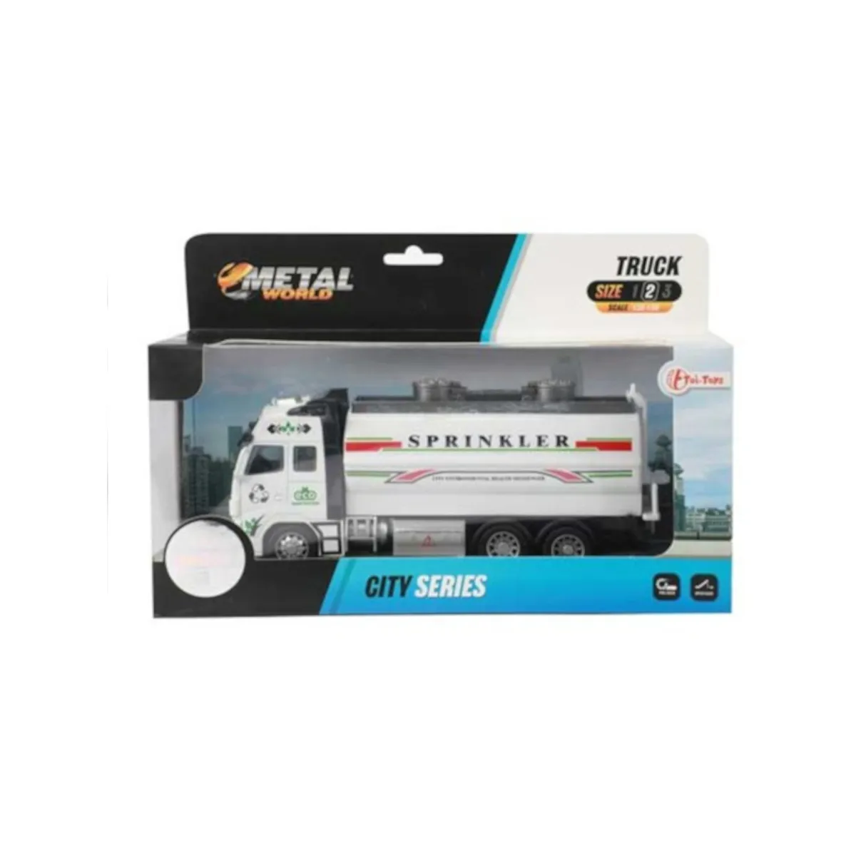 Toi-Toys 24568Z - METAL City Series Lastwagen 18cm