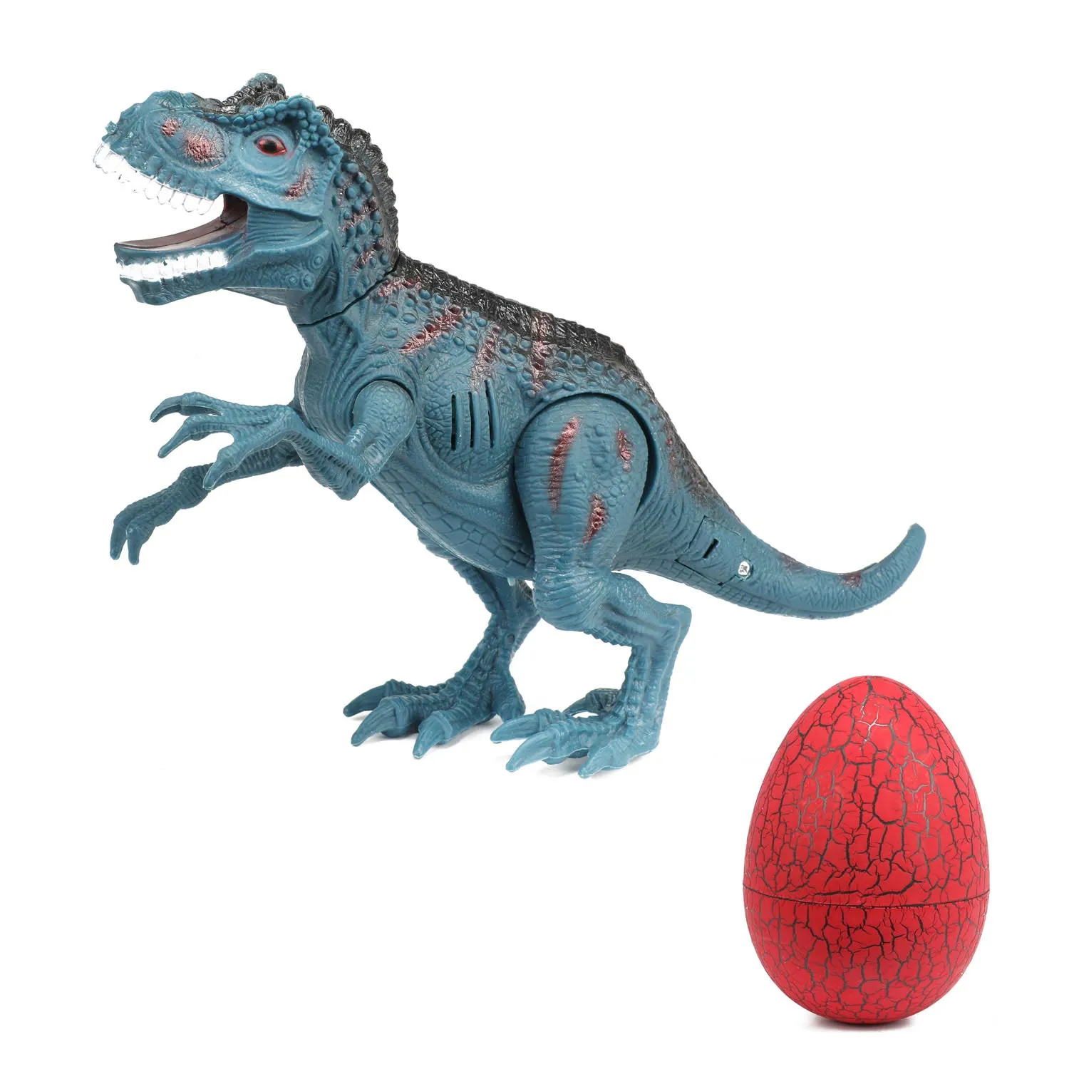 Toi-Toys 37458Z - WORLD OF DINOSAURS Dinosaurier mit Ton + Ei