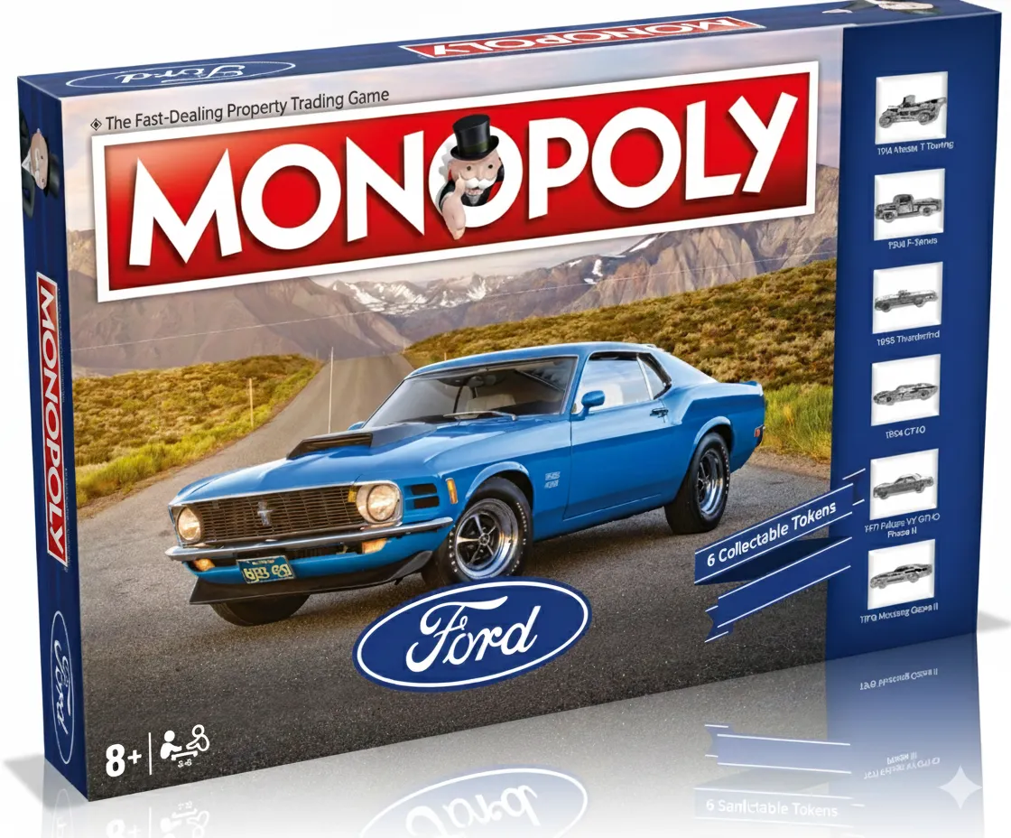Monopoly - Ford ! Englisch !