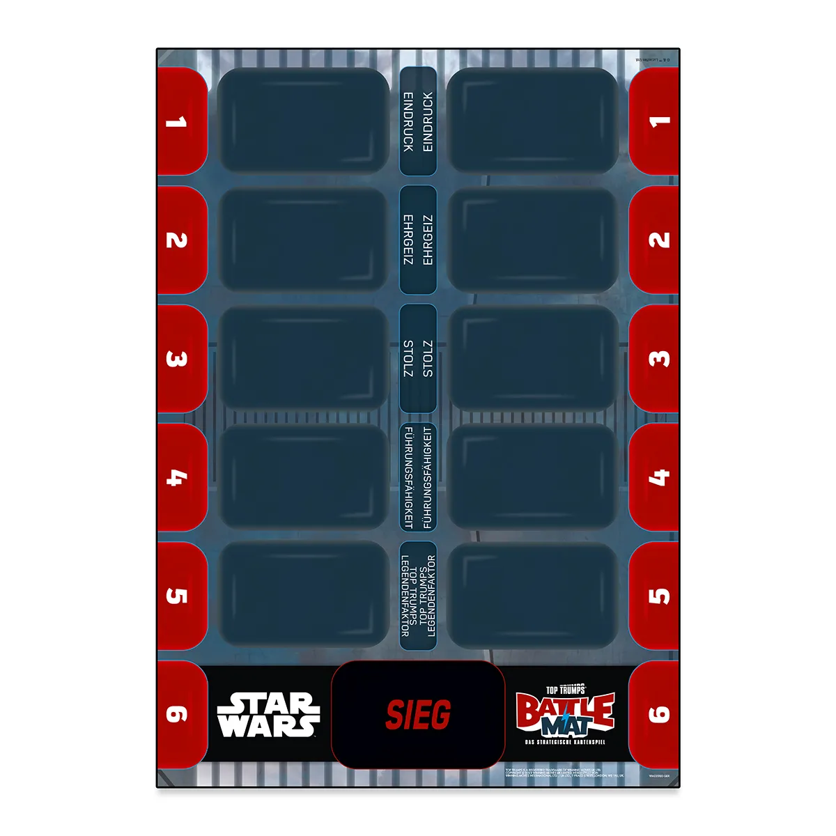 Battle Mat - Star Wars inkl. Top Trumps