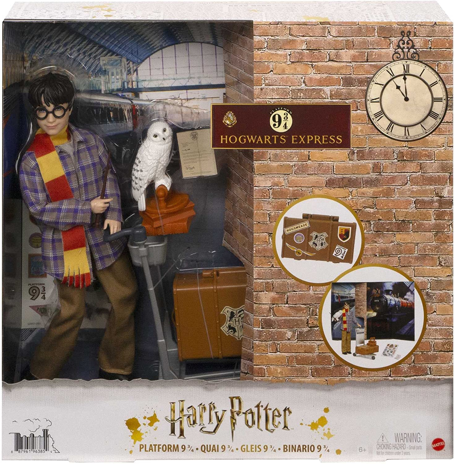 Mattel GXW31 - Harry Potter Spielset - Gleis 9 3/4