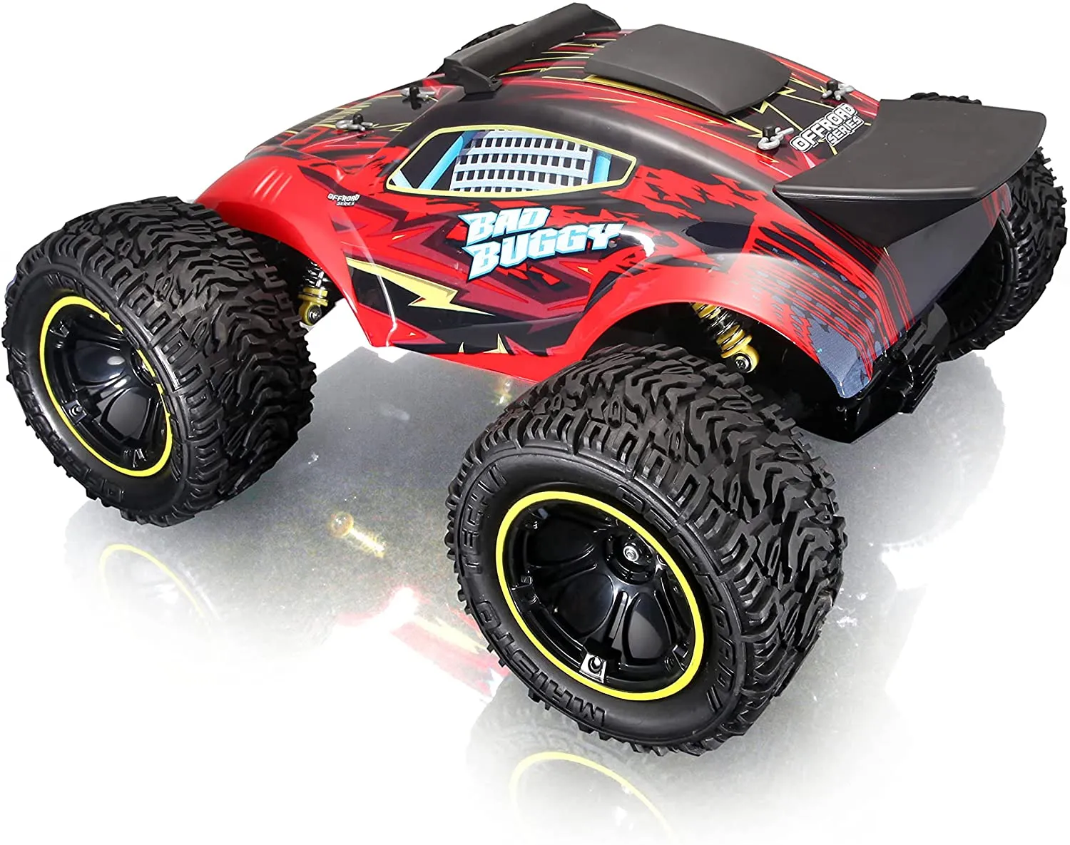 Maisto Tech 581464 - Ferngesteuertes Auto - Off Road Bad Buggy (rot, 38cm)