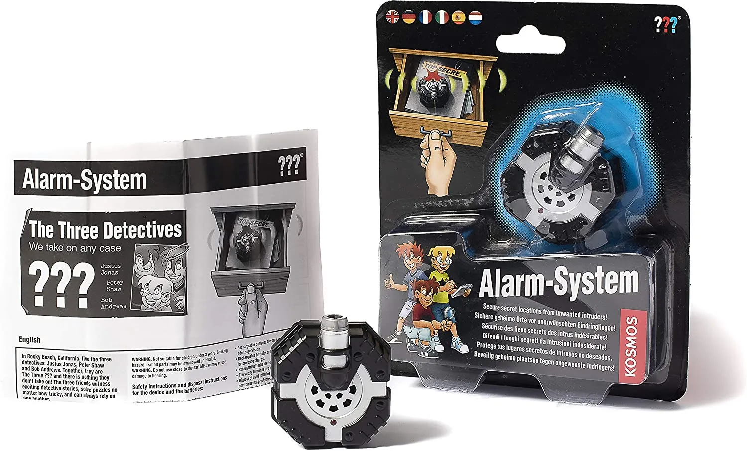 Kosmos - Die Drei ??? Fragezeichen - großes Detektiv-Set (7-teilig)