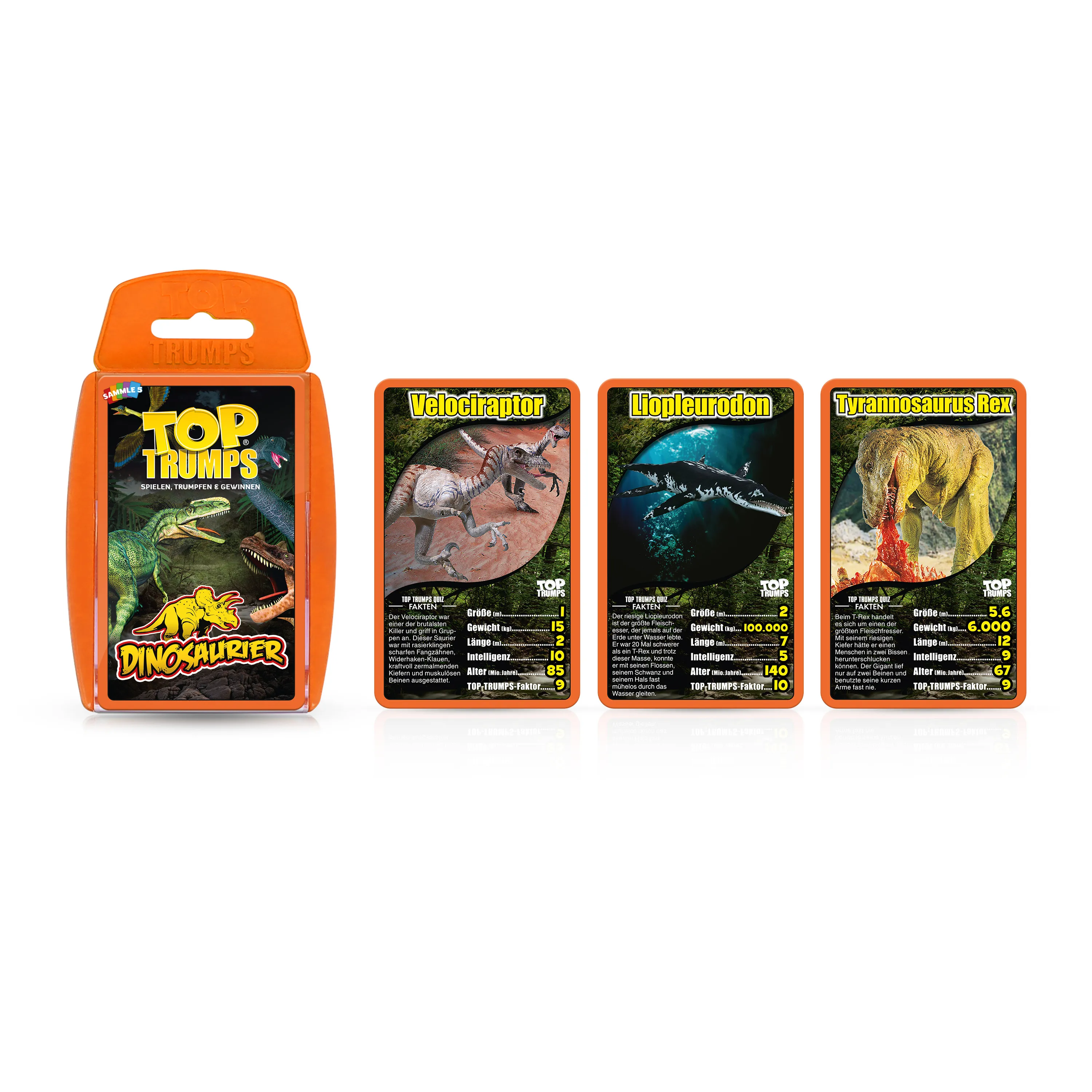 Top Trumps - Dinosaurier (orange Packung)