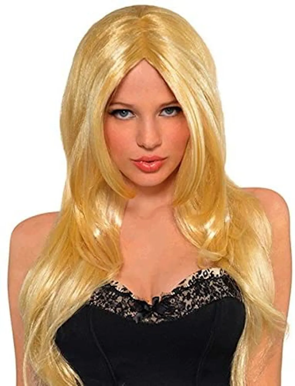 Amscan 842203-55 - Perücke - Hot Honey Blond (Einheitsgröße)