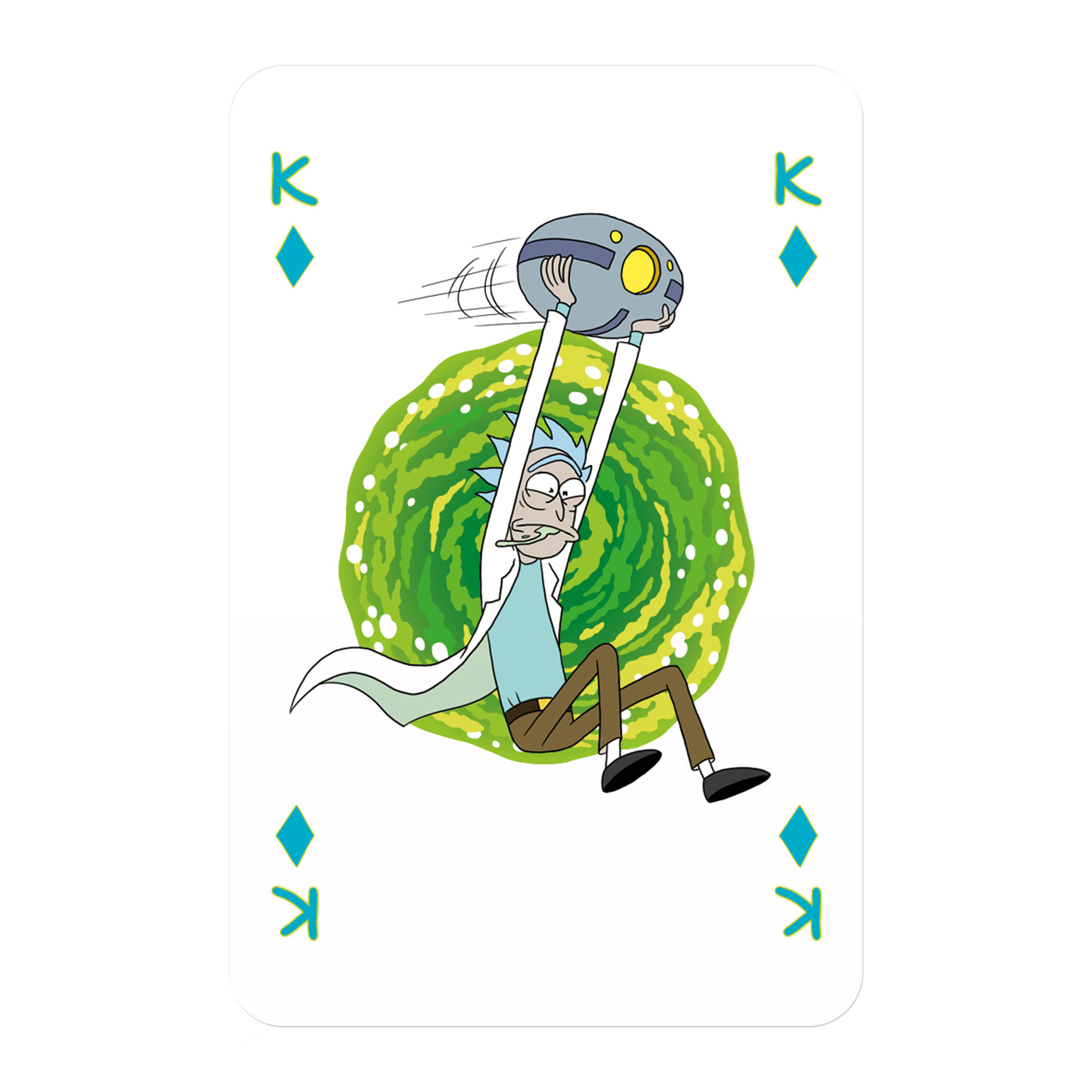 Number 1 Spielkarten - Rick and Morty 