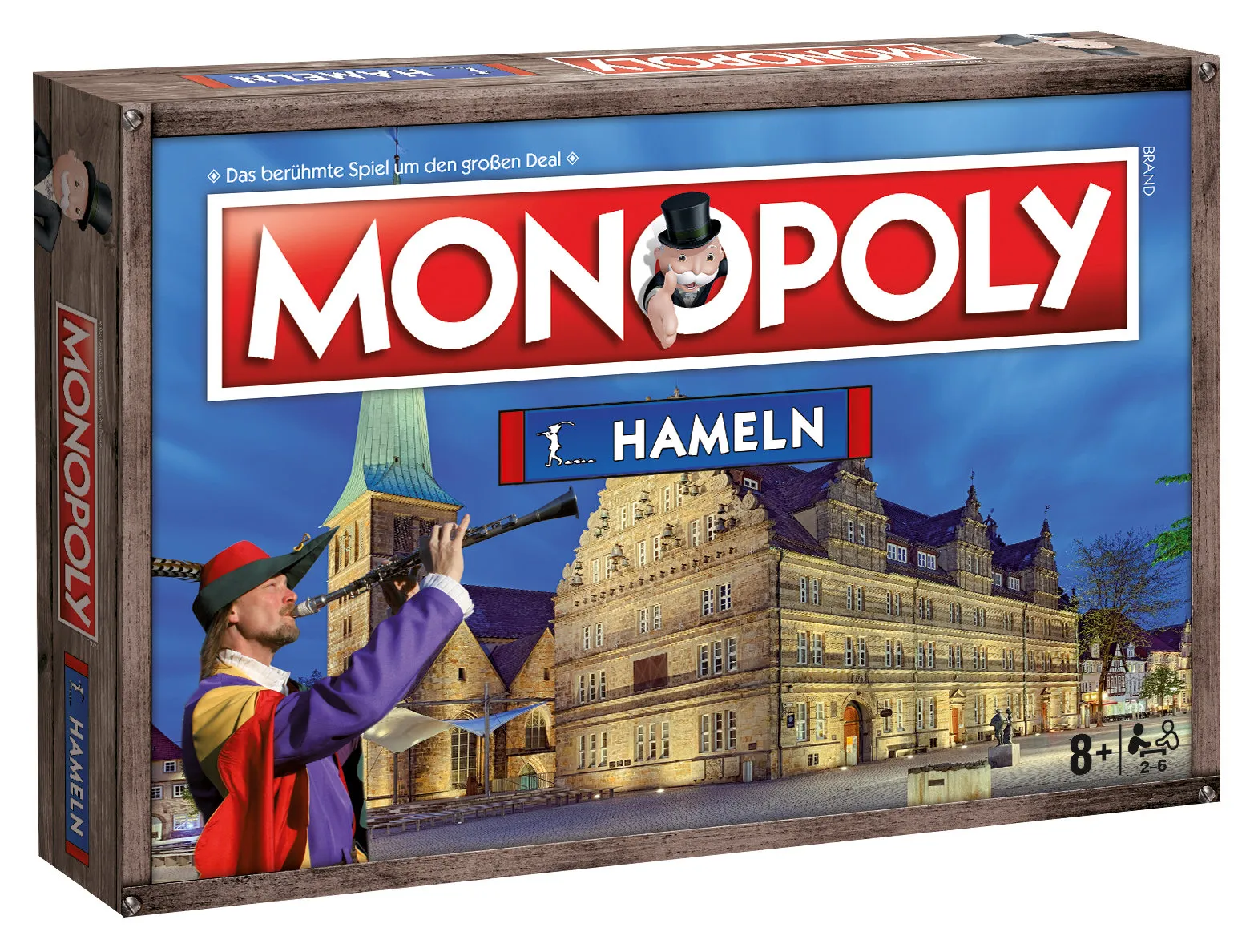 Monopoly - Hameln inkl. Top Trumps Grimms Märchen im Spiel