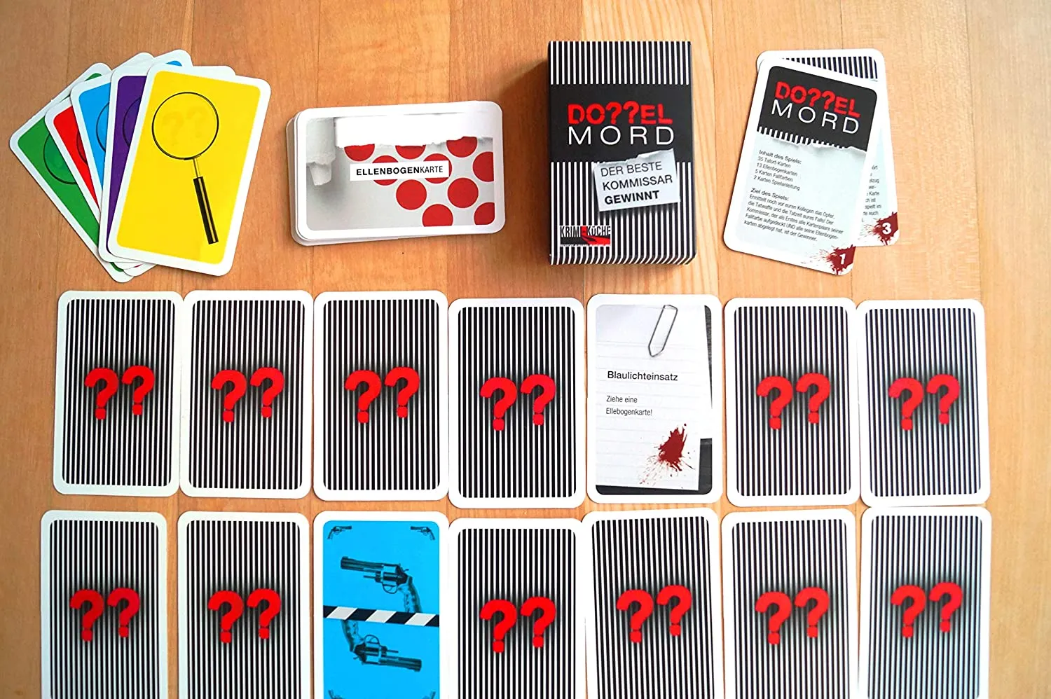 Krimi-Küche - Doppelmord - Das Kartenspiel