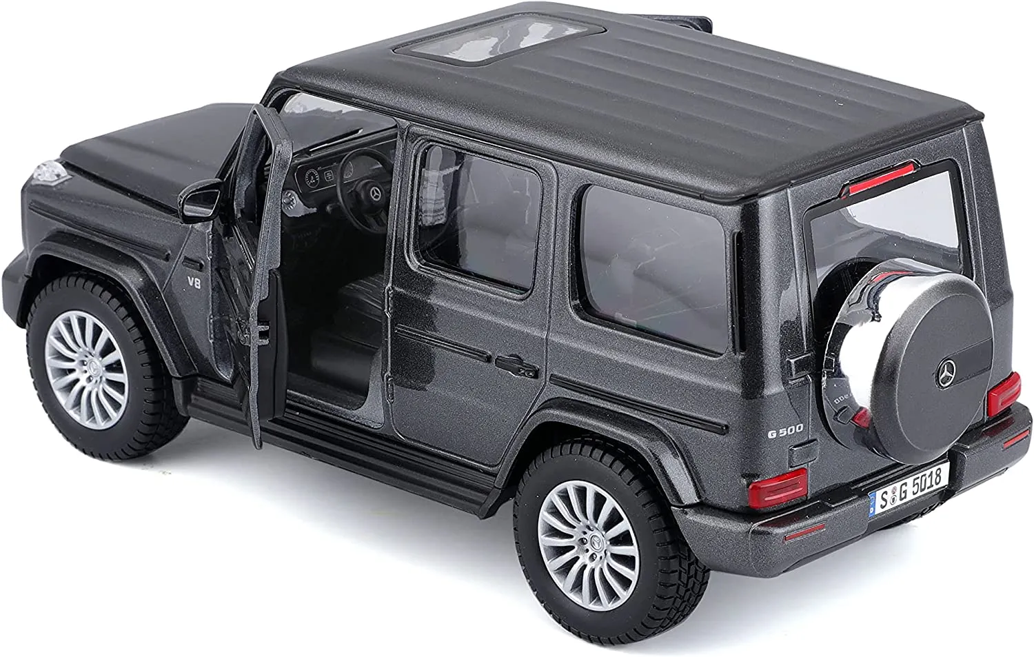 Maisto 31531GR - Modellauto - Mercedes G-Klasse G63 AMG '19 (grau, Maßstab 1:25)