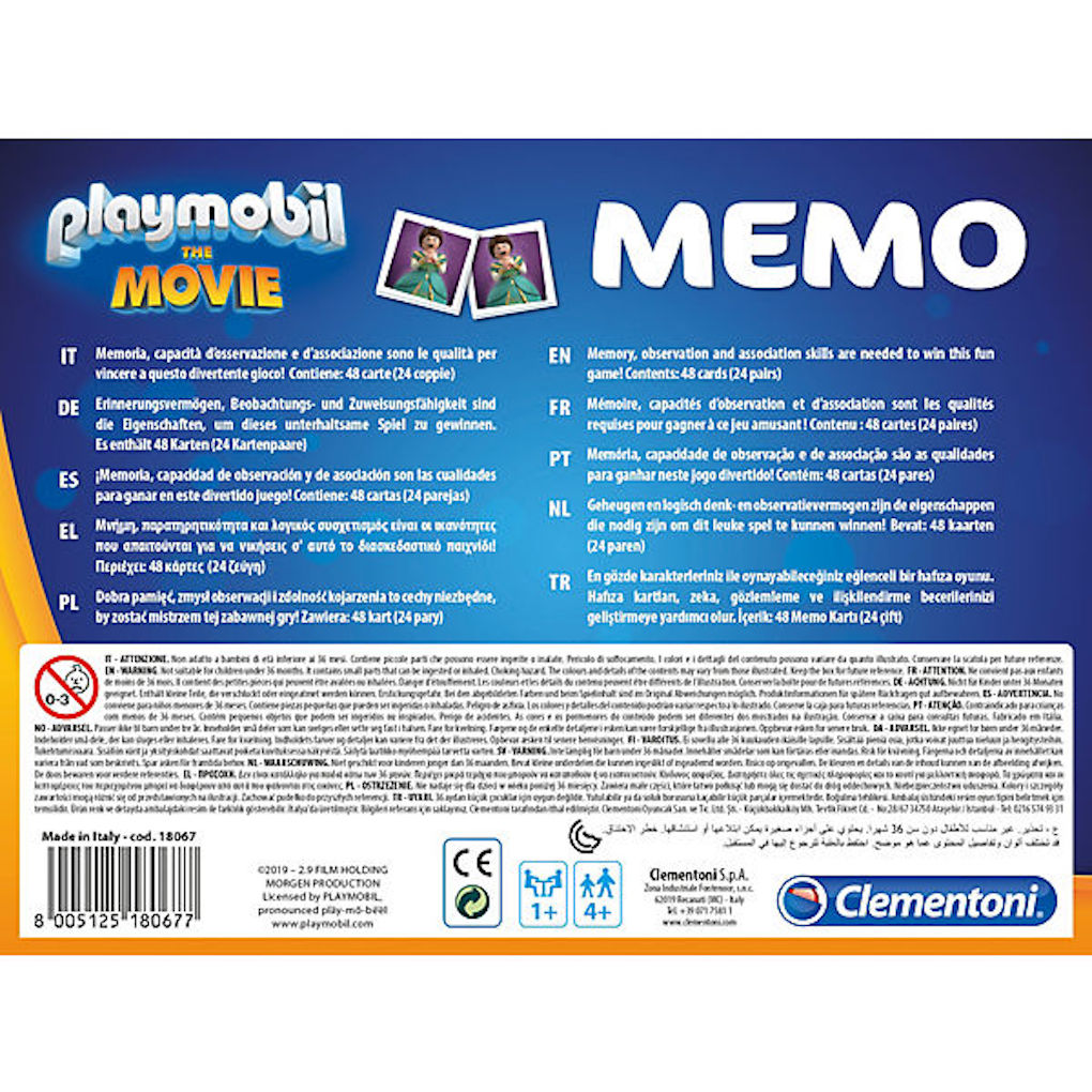 Playmobil The Movie - Memo