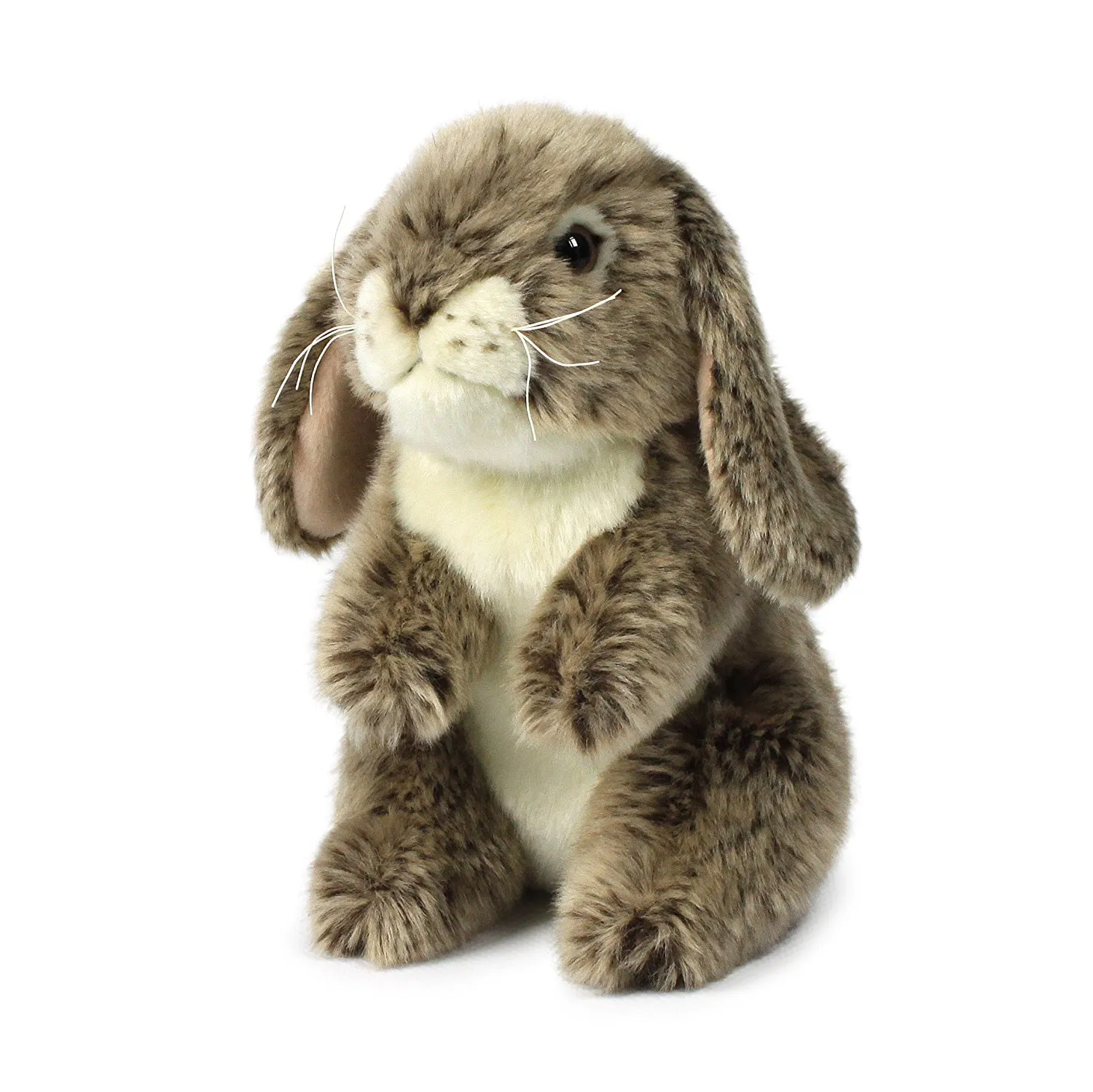 Plüschtier Kaninchen (18cm, stehend, grau)