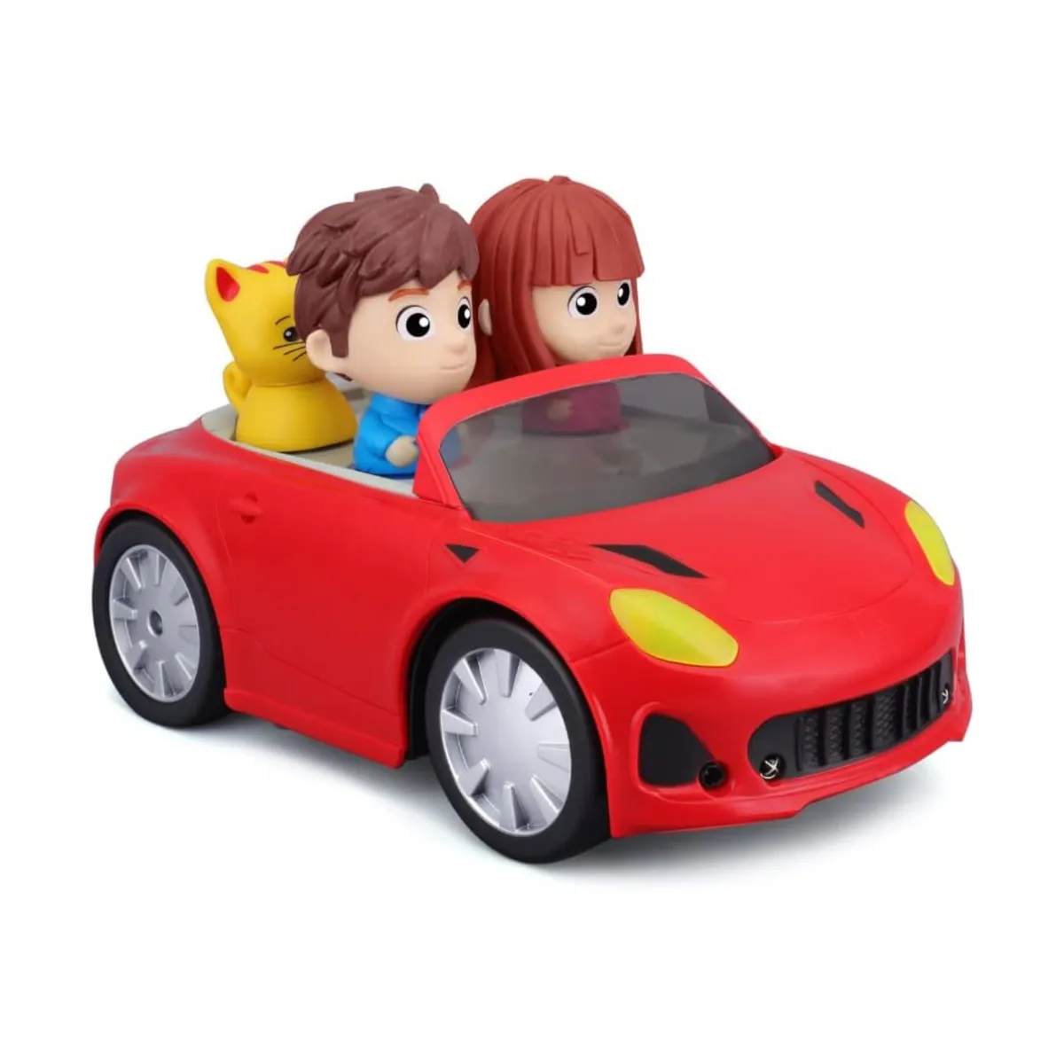 BB Junior 16-95002 - Ferngesteuertes Auto - Drive 'N Sort RC (rot, 21cm)