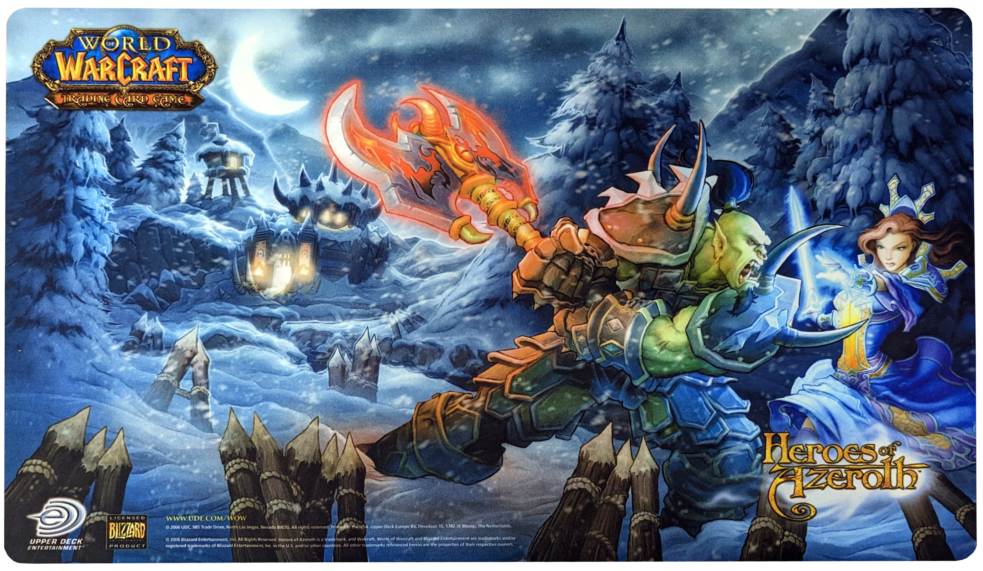 Upper Deck  - World of Warcraft Spielmatte - Heroes of Azeroth