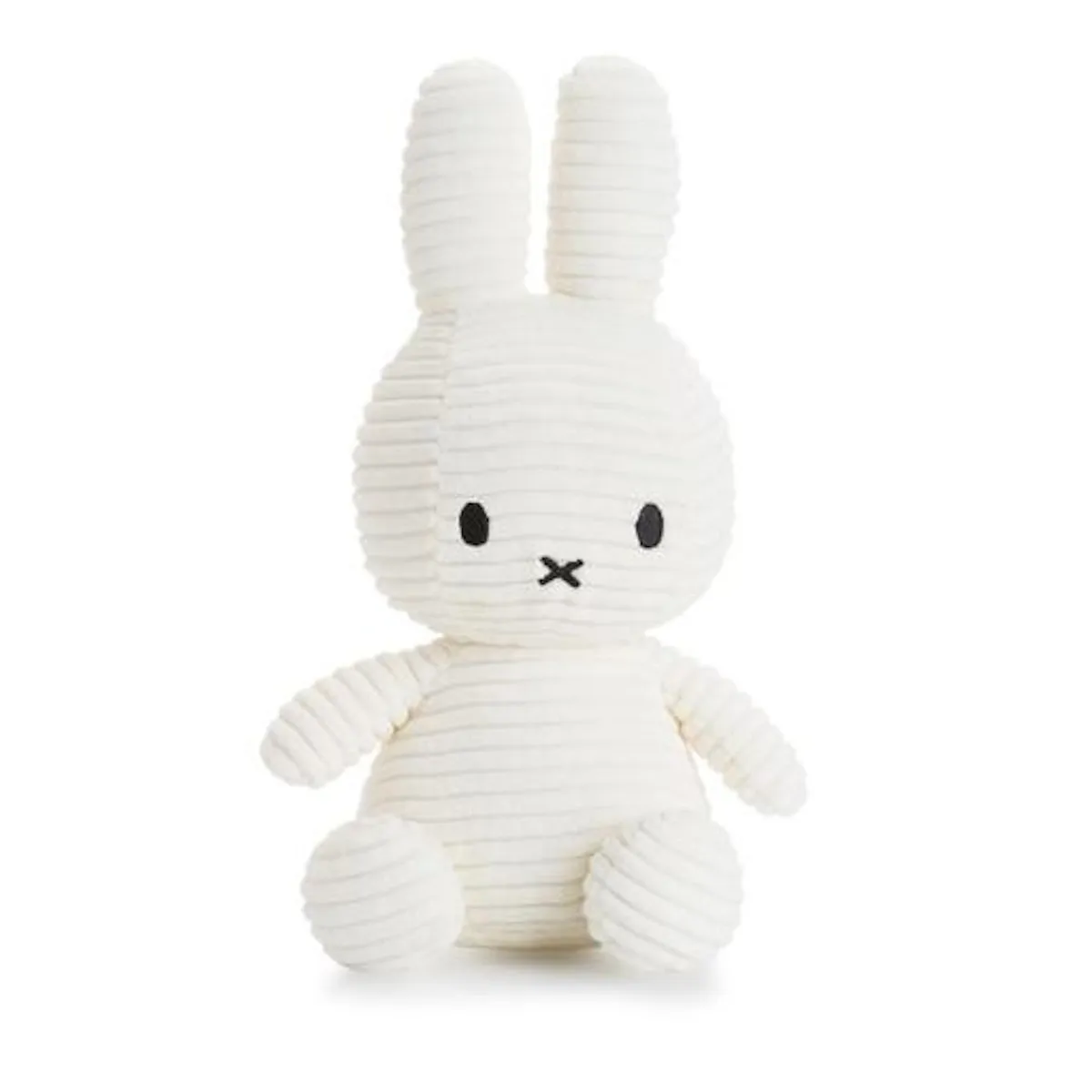 Miffy Cord-Plüschfigur (weiß, 33cm)