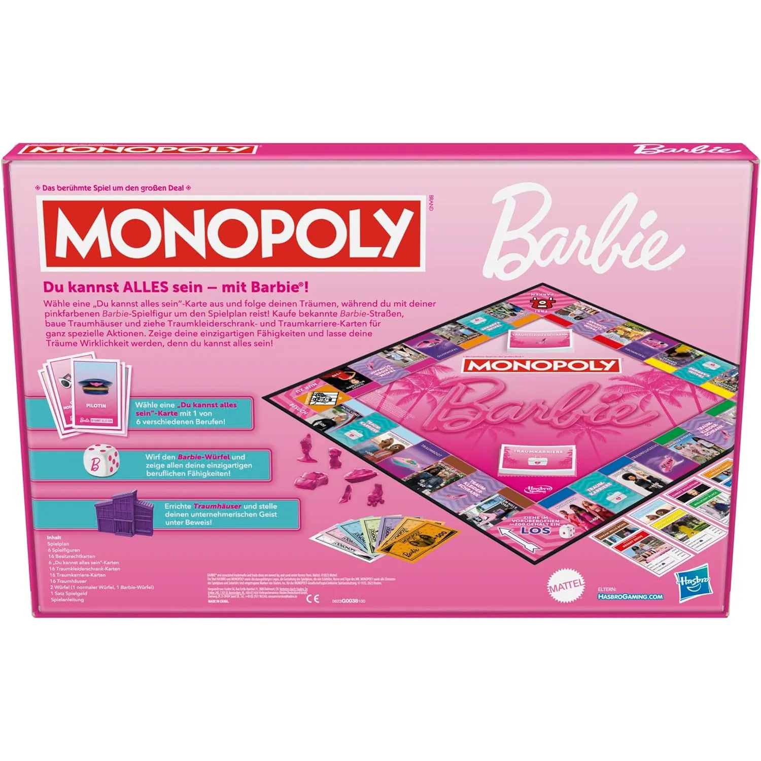 Monopoly - Barbie (B-Ware / Verpackung beschädigt)