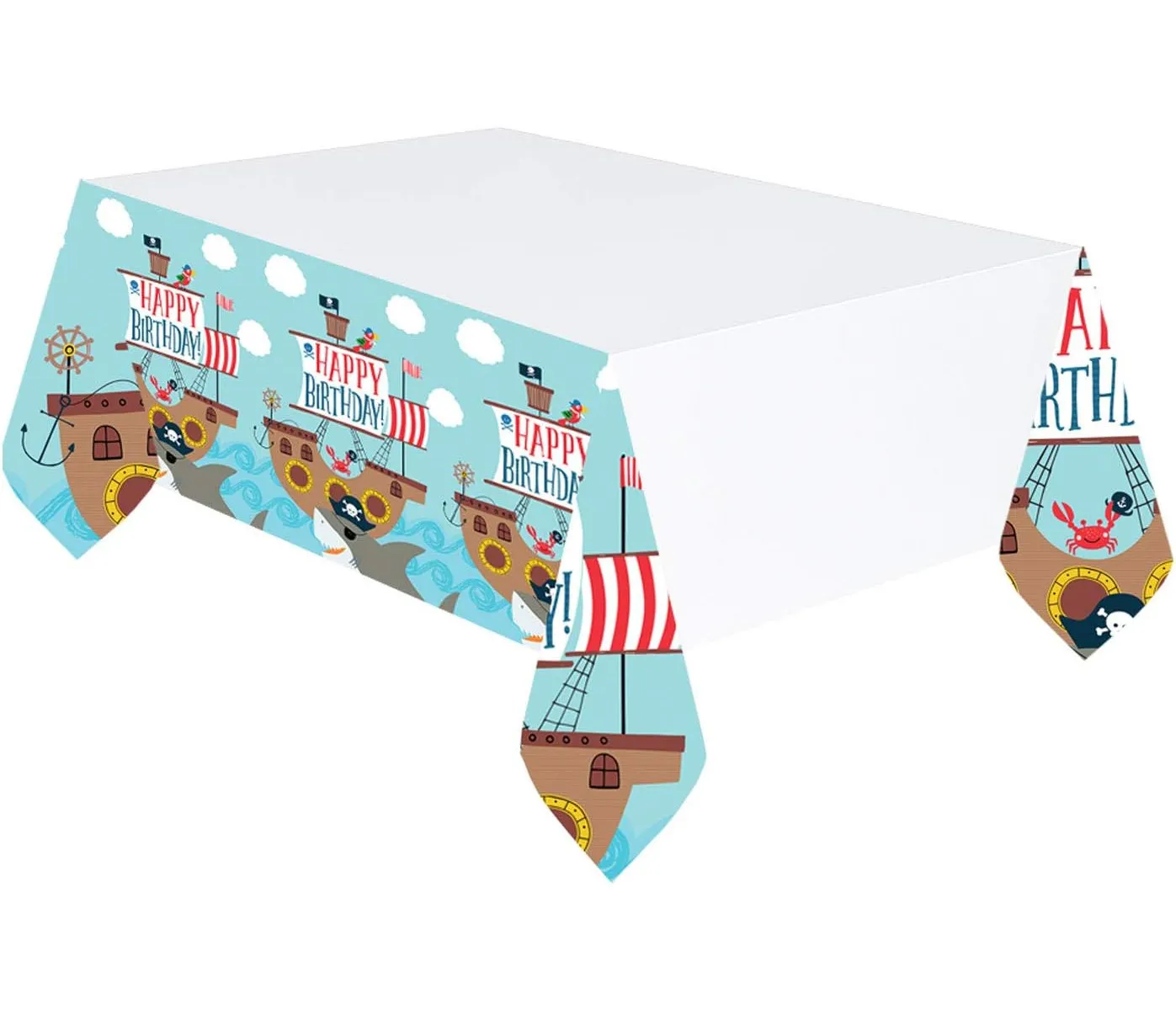 Ahoi, Happy Birthday - Kindergeburtstags-Set (65-teilig)