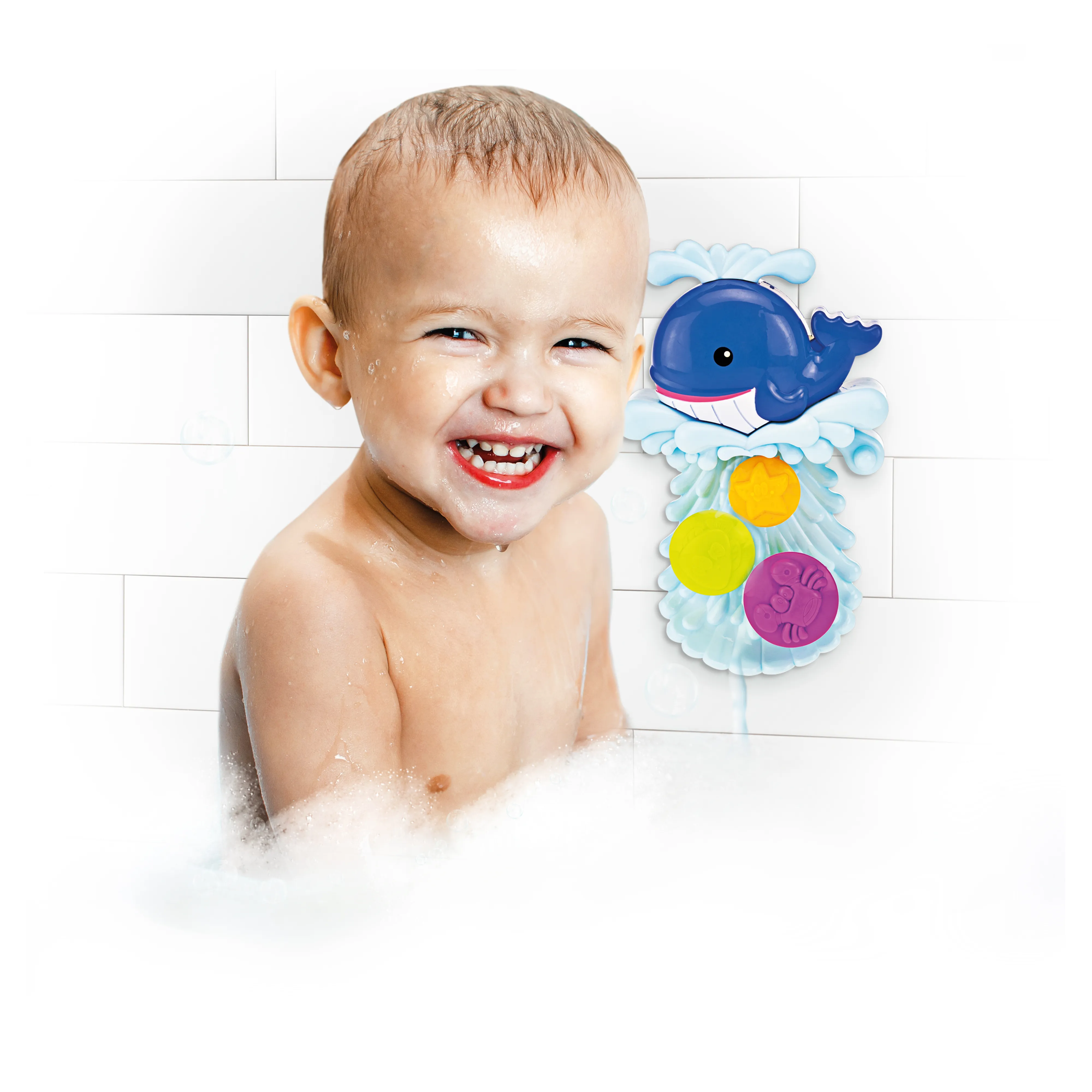 Toi-Toys 71222A - Little Stars - Wassermühle mit Saugnapf