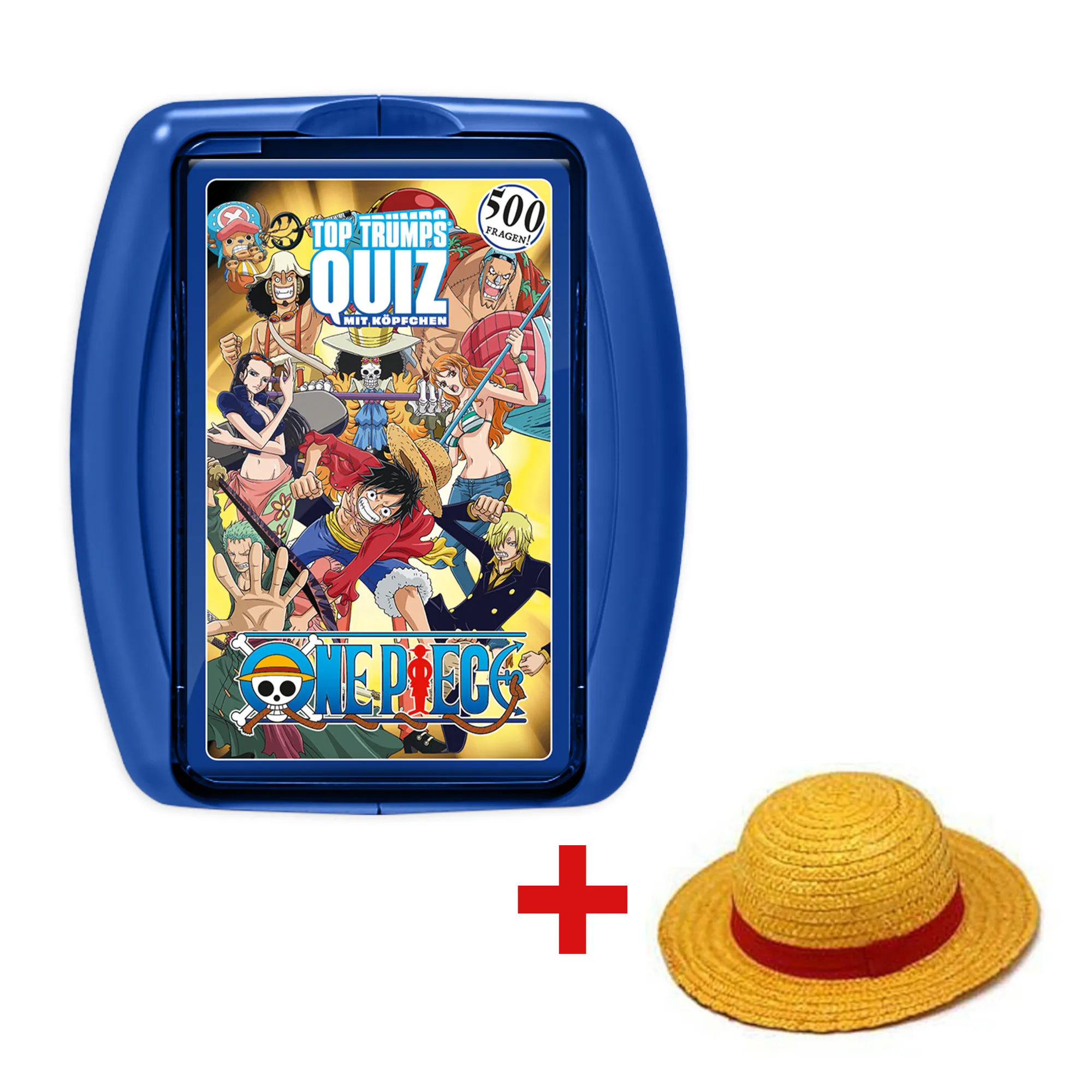Top Trumps Quiz - One Piece + Stohhut Ruffy