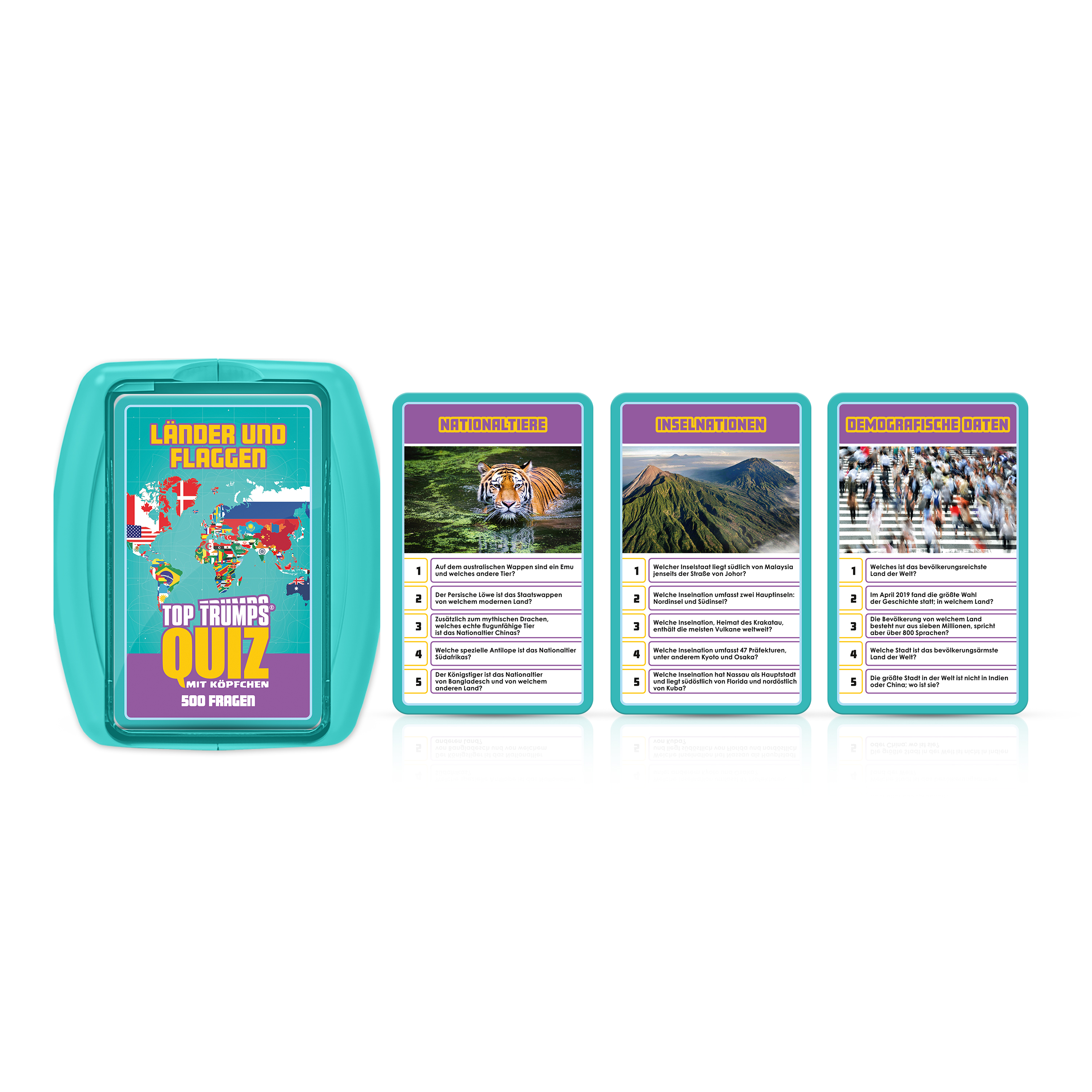 Top Trumps Quiz - Länder und Flaggen