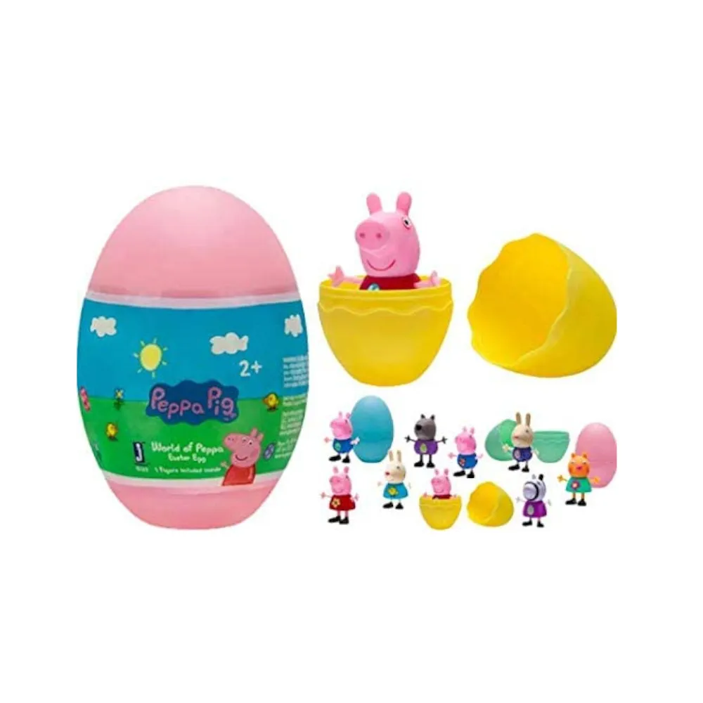 Jazwares 96574 - Peppa Wutz - Spielfigur im Ei (Blindpack, zufällige Auswahl)