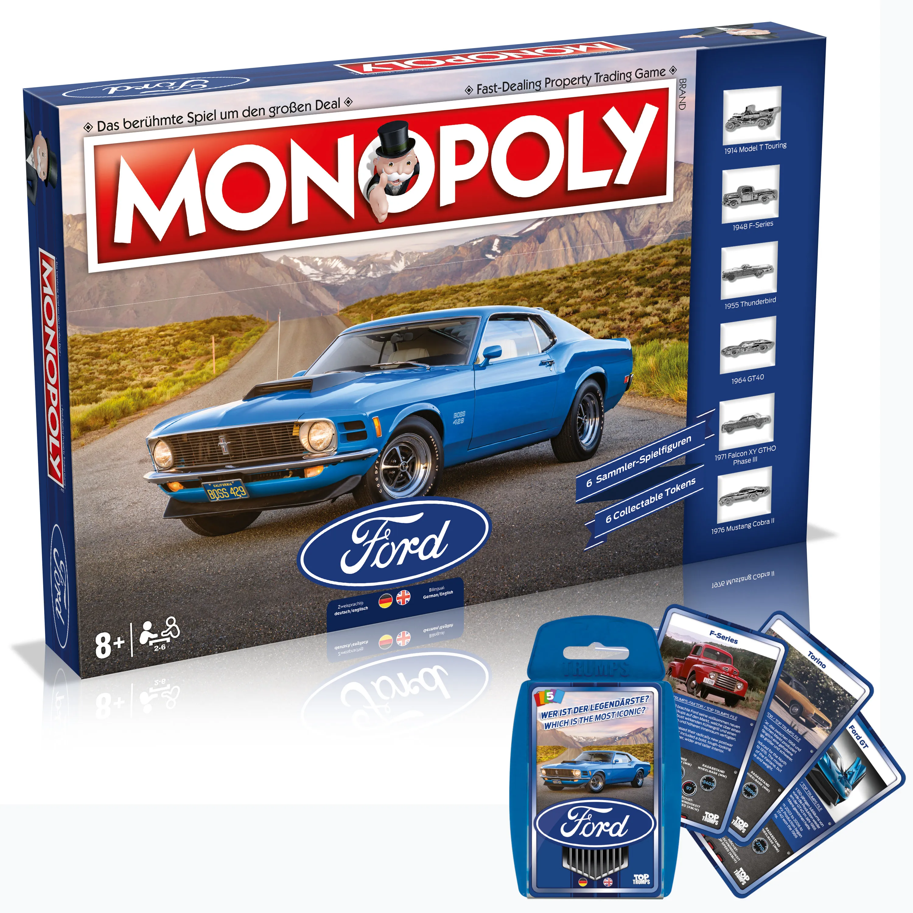 Monopoly Ford + Top Trumps Ford
