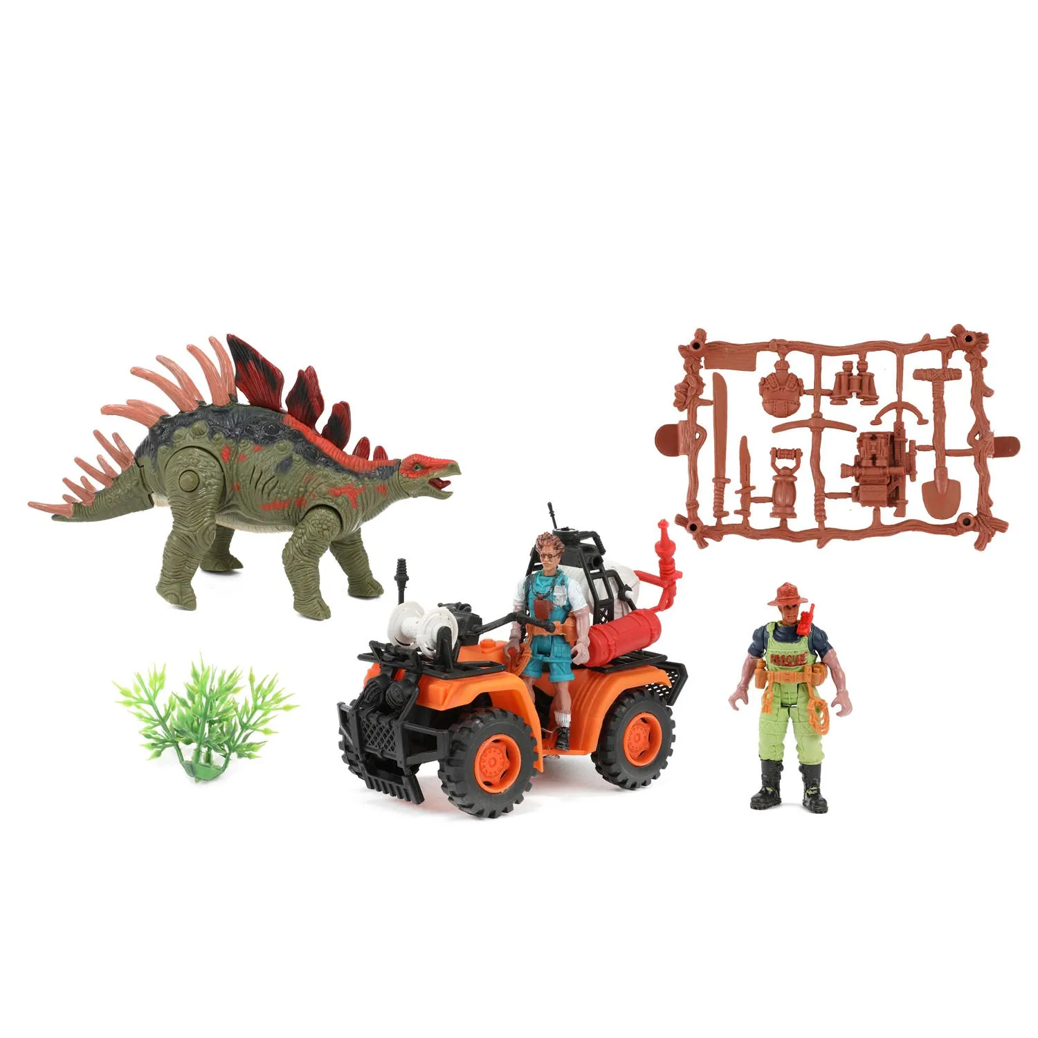 oi-Toys WORLD OF DINOSAURS Dino + Quad Spielset