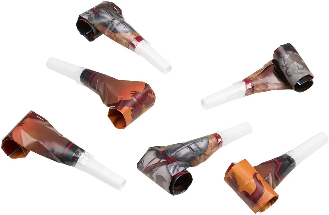 Amscan - Ritter - Partytröte/Luftrüssel (8er Pack)