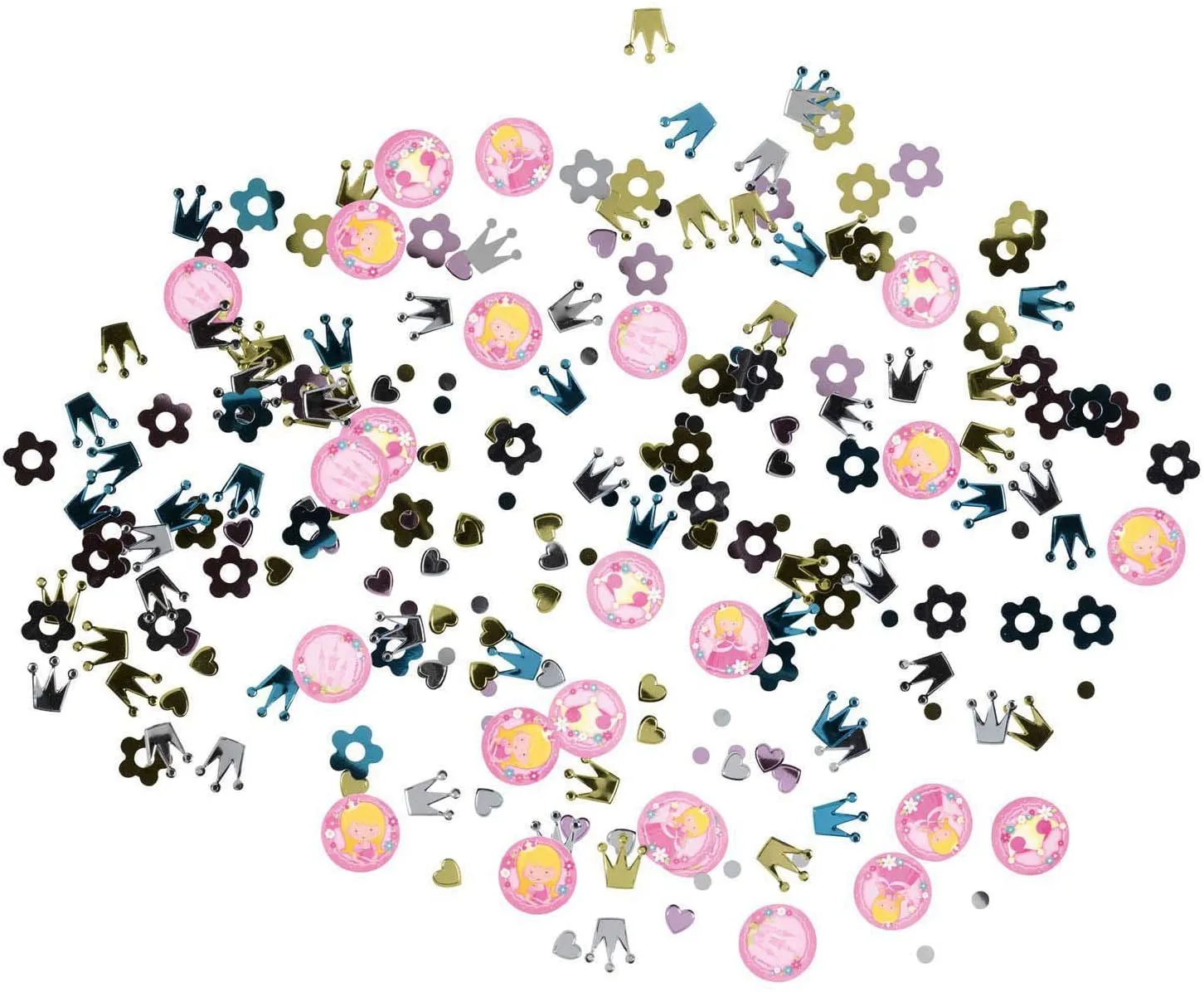 Amscan Prinzessin - großes Kindergeburtstags-Set II (78-teilig)