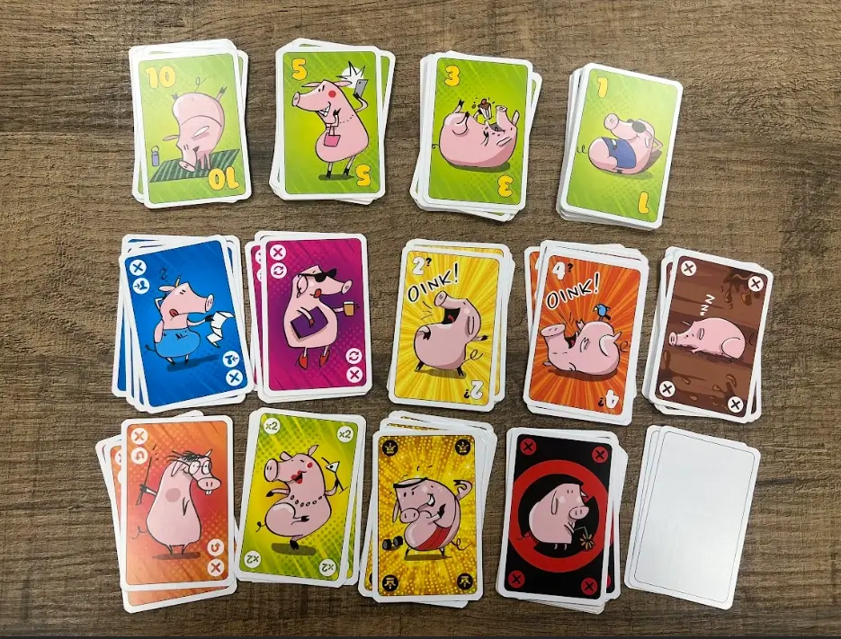 Spielkarten des Kartenspiel Pigmania